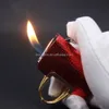 YM Creative Personality Sac Forme Sac Open Flame Light Metal iative Iatable Cigarette Light Cigarette Set Wholesale