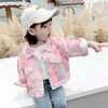 Vestes 1 à 6 ans Baby Girls Mabet Fashion Spring Automne Automne Cotton Denim Veste pour Windbreaker Outwear Kids Clothes Birthday Gift