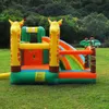 Giraffe Bouncy Castle mit Rutsche aufblasbares Bounce House mit Gebläse Hinterhof Spaß Bouncer Sprung für Kinder Kleinkinder Family Playhouse für Indoor Outdoor Yard -Spiel Spiel