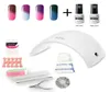 Kit de partida em gel de unhas inteiras Conjunto de partidas SUN9C 36W LED LED 4 CORES SOAK