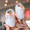 Sneakers Baby Walking Shoes Lente en herfst zachte Soled Baby Indoor Sewing Bag Anti Kick Velcro For Boys Girls H240509