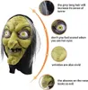 Party Masks angstaanjagend Halloween -masker Smiling Devil Face Evil Role Play Props Make -up kledingaccessoires Q240508