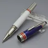 Classic Wholesale JFK noir blanc Ballpoint / Roller Ball Pen Office Stationnery Promotion Écriture Business Gift Ink Pens S