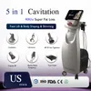 Multi-Functional Vaccum Slimming Machine con 40K Cavitazione Ultrasutica RF Macchina Dispositiva di bellezza di bellezza per la casa spa per la casa