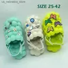 Slipper Slippers Femmes Bubble Tlides Funny Massage Ball With Charms for Kids Platform Stress Relief Sandals House Q240409