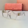 Designer Sonnenbrille Damen Sonnenbrille Mui Mui Brillen Brillen Rahmen moderne Raffinesse hochwertige Brillen Luxurys