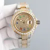 Diamond Mens Watch 42 mm Mouvement mécanique automatique Montres Sapphire imperméable Femmes de bracelet Montre de Luxe