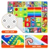Teppiche Kinder Bildungskissen Babyspielmatten für Bodenteppich Lernschutz Kinder Teppiche