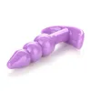 Altri articoli di bellezza per la salute piccola set di spina anale in silicone set di trainer sessuale per adulti Dildo Q240508
