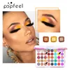 PopFeel Color Studio Eyeshadow Palette mycket pigmenterade 40 nyanser Matt och skimmer Makeup Vattentät blandningsbar 240425