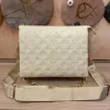 Coussin PM Crossbody Bag präglade puffade får hud damer handväska kvinnor designers handväska bärbar pochette koppling