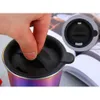 Caffè da 500 ml in acciaio 304 set inossidabile set di metallo interruttore di paglia di metallo per bicchiere riutilizzabile tazza da viaggio da viaggio da campeggio per esterni da bere.