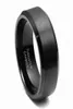 8 mm zwarte matte wolfraam carbide infinity ring trouwring mannen verlovingsverklaring sieraden afgeschuinde comfort fit r08030002498944