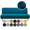 Universal Armless Sofa Bed Cover Vouwen moderne stoel slipcovers stretch covers bankbeschermer elastische futon spandex stoel 2569
