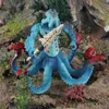 Mityczne modele zwierząt Lifee Dragon Figurines Devil Fire Bull Morze Monster Figures Childrens Kolekcja Prezenty z zabawkami 240509