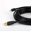 Câble de chargeur USB de 1,5 m pour le cordon de charge d'alimentation du contrôleur PS3 pour Sony Playstation 3 Digital Camera Mini Câble USB5P