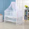 Baby Mosquito Net Universal Crib Crib Floor Mosquito Net Dome Children Mosquito Met Net Anti Mosquito Cover con pizzo 240506