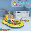 Children Swimming Pool Inflatable Spray Pool Outdoor Summer Water Toys Baby Bathtub Dinosaur Sprinkler Game Backyard Water Play 240508