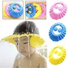 3 Baby Shower Caps Safety Shampoo Dusch Protection Shampoo Hair Cap Soft Justerable Sun Hat 240506