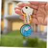 Anahtarlıklar Landards Blue Serisi Keychain Çift Sırt Çantası Anahtar Zincirleri Kadınlar İçin Serin Renk Karakter Karakter Karakter Karakter