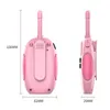 Geschenk USB Kids 2pcs Blue Walkie Talkie Strong Signal und Kinder rosa Spielzeug wiederaufladbare Outdoor für Idnud