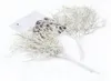 Fiore di erba di pino bianco artificiale di Natale per il matrimonio decorazione natalizia ghirlanda artigianale dono libretto falso pianta 5287744