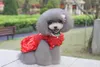 Hundkläder Satin Classic Princess Pet Dogs Summer Dress Puppy Clothing Girl For Small Medium Cat