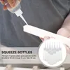 Depolama Şişeleri Ekstrüde Dar Dökücü Şişe Sıvı Tutkal Plastik Sıkıştırılabilir Beyaz