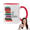 Mugs Book Lover Mug Ceramic Tea Cup Novely Coffee Bookish Gifts Collection 350 ml Reading for Reader Writers Lovers