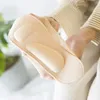 Mulheres meias 2024 Insolas 3D Alongamento respirável Cushion para sapatos de palmilhas invisíveis Sole ortopédica Pad 1 par