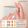 Calcomanías de calcomanías semi-curadas uñas al por mayor tiras de suplemento para mujeres fl belleza belleza uñas de alta calidad Drop entrega de salud