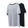 Unisex Loose Fitting 2024 Spring New Sports and Leisure Round Neck T-shirt Short Sleeved Top 3147