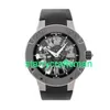 RM Luxury Montres mécanicales Watch Mills RM 033 Extra Flat Automatic Titanium Men Strap Watch RM033 AL TI STU5