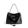 Designer Lady Top Griff Luxus -Reisetasche Rodeo Bag Frau hohe Kapazität Der Einkaufsklappe schwarzer Bag Mann Handtasche Leder Shop Spiegel Qualität Tasche Travel Clutch Umhängetaschen