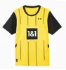 24 25 Dortmunds Futbol Formaları Trikot 50. Özel Yıldönümü Fan Oyuncu Futbol Gömlek Çocuk Kiti 2024 2025 Sancho Reus Eve Away Away Moukoko Brandt Cup Sürüm Üniformaları
