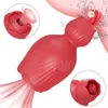 Otros artículos de belleza de la salud que chupan el vibrador de lamidas de la lengua de rosa para mujeres clítoris estimulador del pezón oral clítore de aspiradora hembra s para adultos y240503