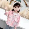 Vestes 1 à 6 ans Baby Girls Mabet Fashion Spring Automne Automne Cotton Denim Veste pour Windbreaker Outwear Kids Clothes Birthday Gift