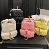 10A зеркало качество дизайнерская сумка сладкий рюкзак с масляной восковой кожа