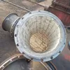 Tuyau de tuyau résistant à l'usure personnalisé doublure d'usure en céramique et un tuyau de résistance à la corrosion pour transmettre de grandes particules et des liquides à grande vitesse