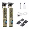 Elektrische Rasierer Herren Retro T9 Haar Trimmer Professioneller Rasiermesser Kemei Heyar geschnittene Maschine Wireless Hair Clipper Bart Man Rasieren t240507