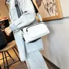 Drawstring dames high -end modieuze veelzijdige zacht lederen crossbody tas