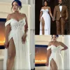 Robes de mariée de taille plus côté divulgation en mousseline de soie