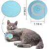 Lichten interactief LED kattenspeelgoed Automatisch Rollen met USB -oplaadbare PET -oefening Chase Toy Ball voor kittenhondenspel