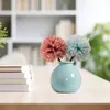 Vases 2x Plante Pot Office Gift Cuisine Bookshelf Decoration Mini Bud