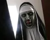 Party Masks Nun Horror Mask Rollspelande Valak LaTex med en huvuddukslöja Full Face Helmet Costume Halloween Props Q240508