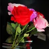 Brillant LED Light Rose Silk Flower Birthday Party Fournis