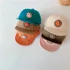 Caps Chapéus 2024 Summer Baby Hat Baby Hat New Childrens Hat Bordado Baseado Baseball Hat Cotton Boys and Girls Brim SunHat 1 peça D240509