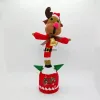 Neues Elektrospielzeug Santa Snowman Dancing Cactus Sandskulptur verdrehen elektrische Plüschspielzeuge lernen, Puppe 1028 zu sprechen und zu singen. 1028