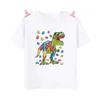 T-shirts Faire différents t-shirts Imprimés Autism Awareness Shirts Dinosaur T-shirts Autism Puzzle Puzz