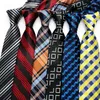 Bow Ties Luxury 8cm pour hommes à cravate Stripes Coldies Plaid Vérifiez pour l'homme Groom Jacquard Ascot Ascot ACCESSOIRES FORMAL BUSINESS Party